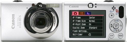  Canon Digital IXUS 80 IS  DPReview