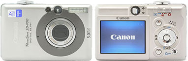  Canon Digital Ixus 50  Imaging Resource