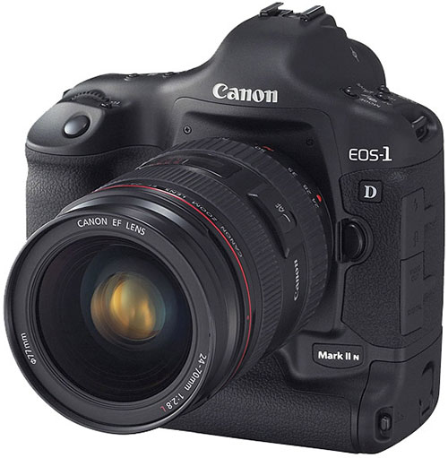 Canon   Nikon - Canon EOS-1D Mk II N   Canon EOS-5D
