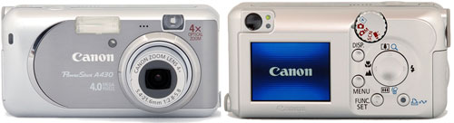 Canon PowerShot A430  Imaging Resource
