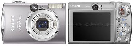  Canon Digital IXUS 850 IS  Imaging Resource