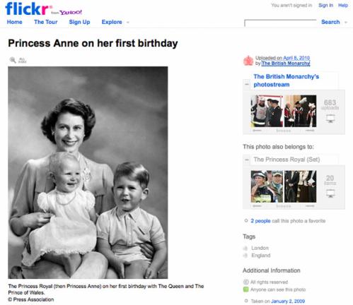 Royal Flickr - Королевская семья выложила фотоархив